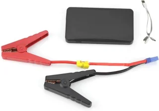 Draagbare 12V auto jump starter en acculader