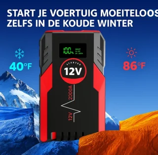 Draagbare 12V Jumpstarter