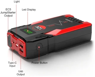 Draagbare 12V Jumpstarter