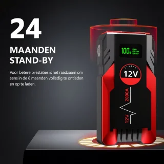 Draagbare 12V Jumpstarter