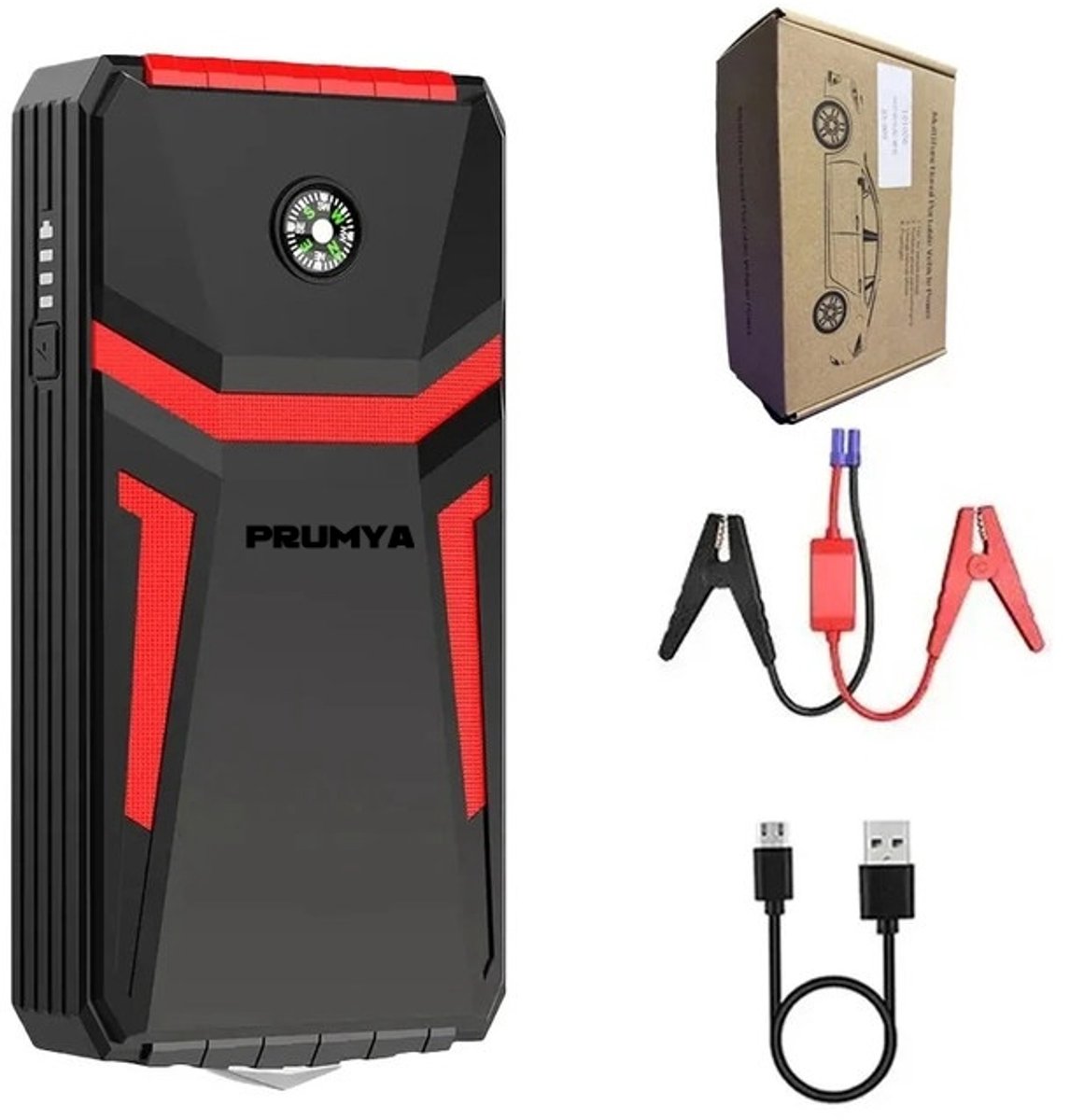 De Draagbare 30000mAh Auto Noodstarter Pro 12V - Accustarter & Powerbank in één oogopslag