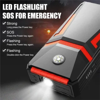 Draagbare 30000mAh Auto Noodstarter Pro 12V - Accustarter & Powerbank