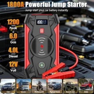 Draagbare autostartkabel