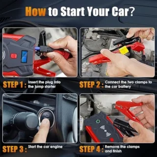Draagbare autostartkabel