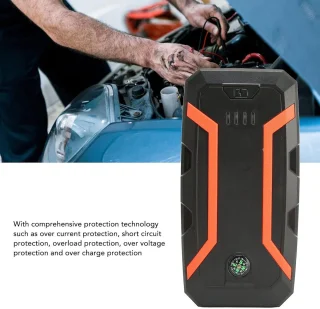 Draagbare Jumpstarter Autoaccubooster 1500A 12000mAh