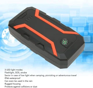Draagbare Jumpstarter Autoaccubooster 1500A 12000mAh