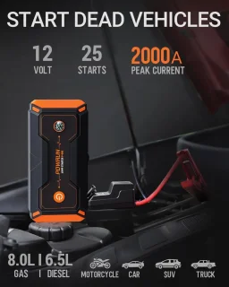 Draagbare Jumpstarter voor Auto's