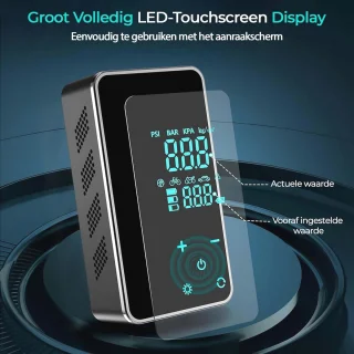 Draagbare Luchtcompressor - Elektrische Bandenpomp