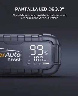 Draagbare Starthulp 6000A - Autostarter
