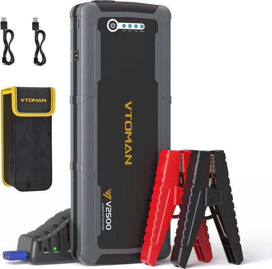 Draagbare Starthulp Powerbank 2500A 12V