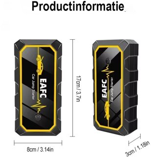Wat vinden we goed aan de EAFC 12V Jumpstarter