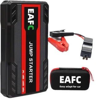 EAFC 12v jumpstarter 600a zwart