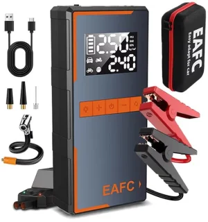EAFC 12V Jumpstarter met Compressor