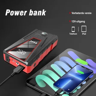 EAFC 12V Jumpstarter Starthulp