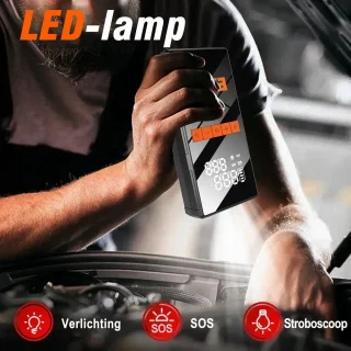 EAFC 12V Jumpstarter voor Auto en Motor - 1000A / 20.000 mAh