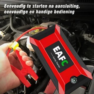 Wat vinden we goed aan de EAFC 12V Jumpstarter voor auto