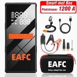EAFC 12V Jumpstarter voor Auto & Motor
