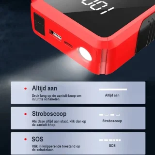 EAFC 12V Jumpstarter voor Auto