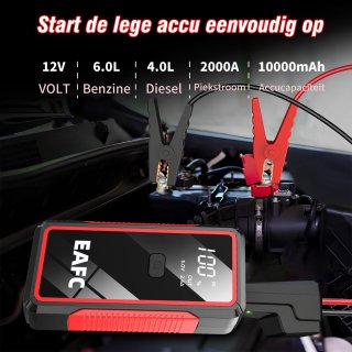 Wat vinden we goed aan de EAFC 2000A Auto Starthulp