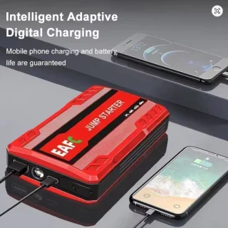 EAFC Jumpstarter 12V 1500A 18000mAh Met Opbergcase