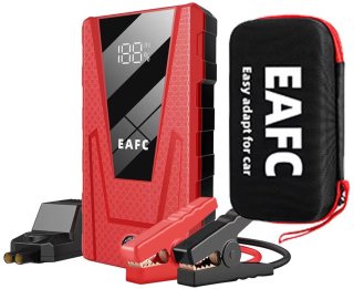 De EAFC Jumpstarter 12V 20.000 mAh (1200 A) in één oogopslag