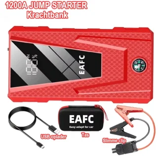 EAFC Jumpstarter 12V 20.000 mAh (1200 A)