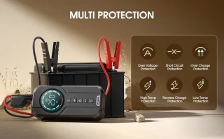 Eszenzics Power Jumpstarter 12V 10.000mAh 6-in-1