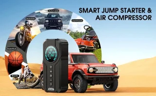 Eszenzics Power Jumpstarter 12V 10.000mAh 6-in-1