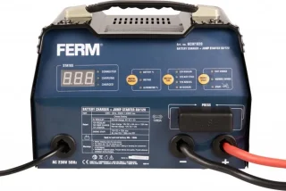 FERM BCM1020 Acculader en Jumpstarter 6V/12V