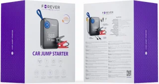 Forever 12V Jumpstarter 7200mAh met Compressor Zwart/Blauw