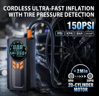 Gearner 4-in-1 Jumpstarter 12V 3000A 18500mAh