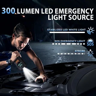 Gearner 4-in-1 Jumpstarter 12V 3000A 18500mAh