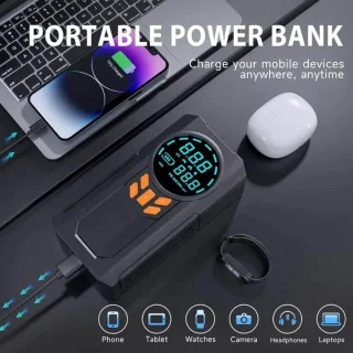 Gearner 4-in-1 Jumpstarter 12V 3000A 18500mAh