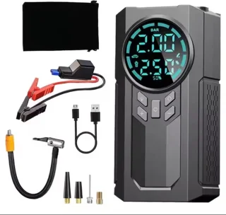 Gearner 4-in-1 Jumpstarter 12V 3000A 18500mAh