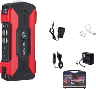 Gloovon® Jumpstarter met compressor 12V