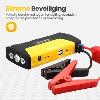 Golermo® Jump Starter & Powerbank 12800mAh