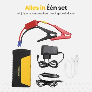 Golermo® Jump Starter & Powerbank 12800mAh