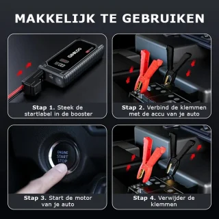 GOOLOO GE3000 - Jumpstarter en Powerbank