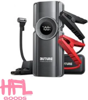 HFL Goods 4-in-1 Jump Starter Zwart