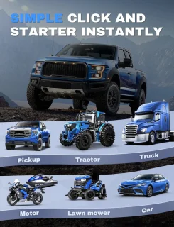 Iptrading Jumpstarter 12V Powerbank 30000mAh