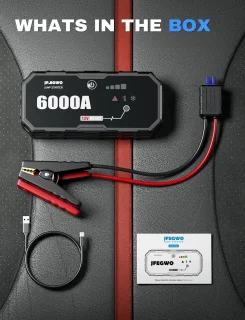 Iptrading Jumpstarter 12V Powerbank 30000mAh
