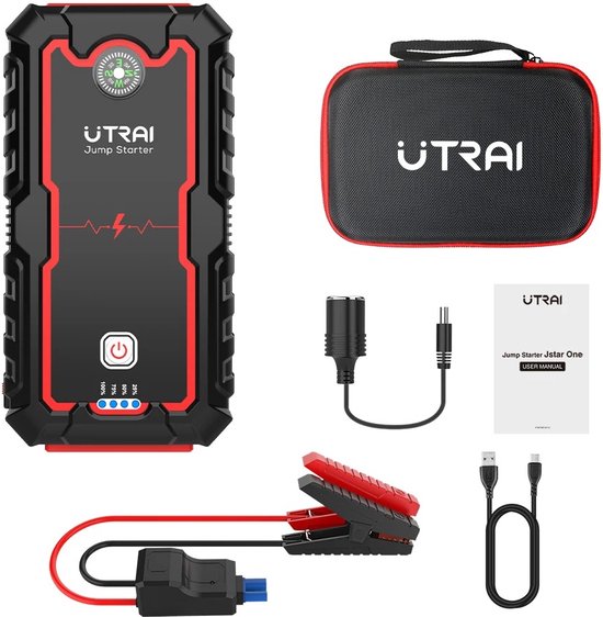 JK24 8-in-1 Acculader en Jumpstarter 22000mAh 2000A review