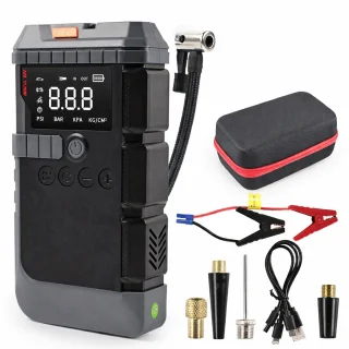 De Jumalu Jumpstarter 5000A 12V Accu Booster in één oogopslag