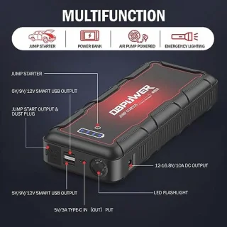 Jump Starter 4000A - Accuversterker