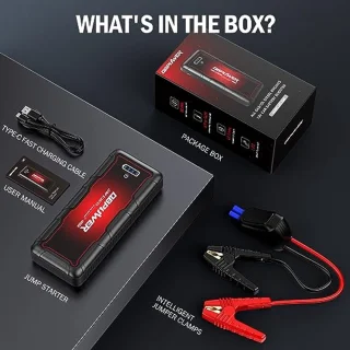Jump Starter 4000A - Draagbare Accuversterker