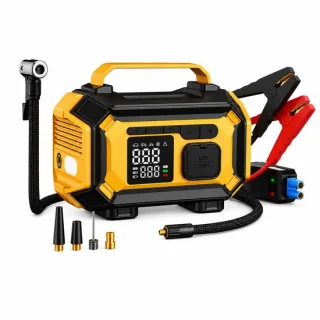 Jump starter met compressor