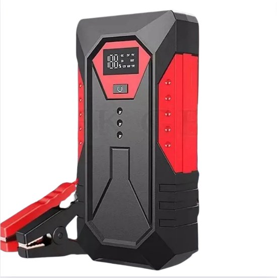 Jumpstarter 1200A Rood/Zwart Voor Auto Benzine Diesel review