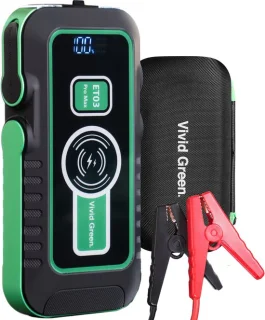 Jumpstarter 12V 20000mAh Vivid Green 4-in-1