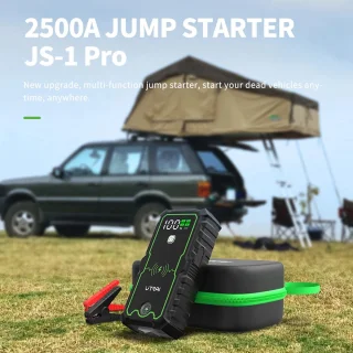 Jumpstarter 12V 2500A Zwart