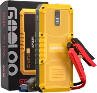 Jumpstarter 12V 4000A 26800mAh Zwart